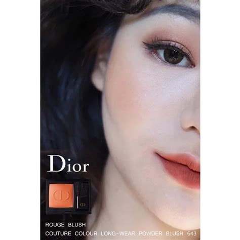 dior blush 643 stand out|Dior blush rose.